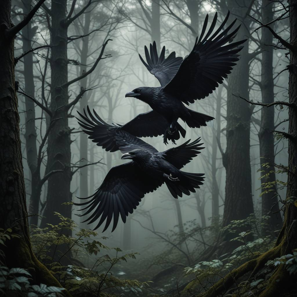 کلاغ‌ها (Huginn and Muninn)