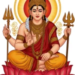 a_detailed_portrait_of_brahma_the_hindu_god_of_creation_depicted_with_four_serene_faces_and_a_golde_zurwmemgyno5uoy199ar_3